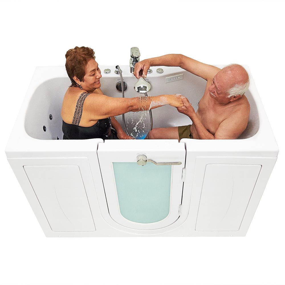 Ella Acrylic Walk-in Bathtub For Two – 2 Seat Walk In Tubs